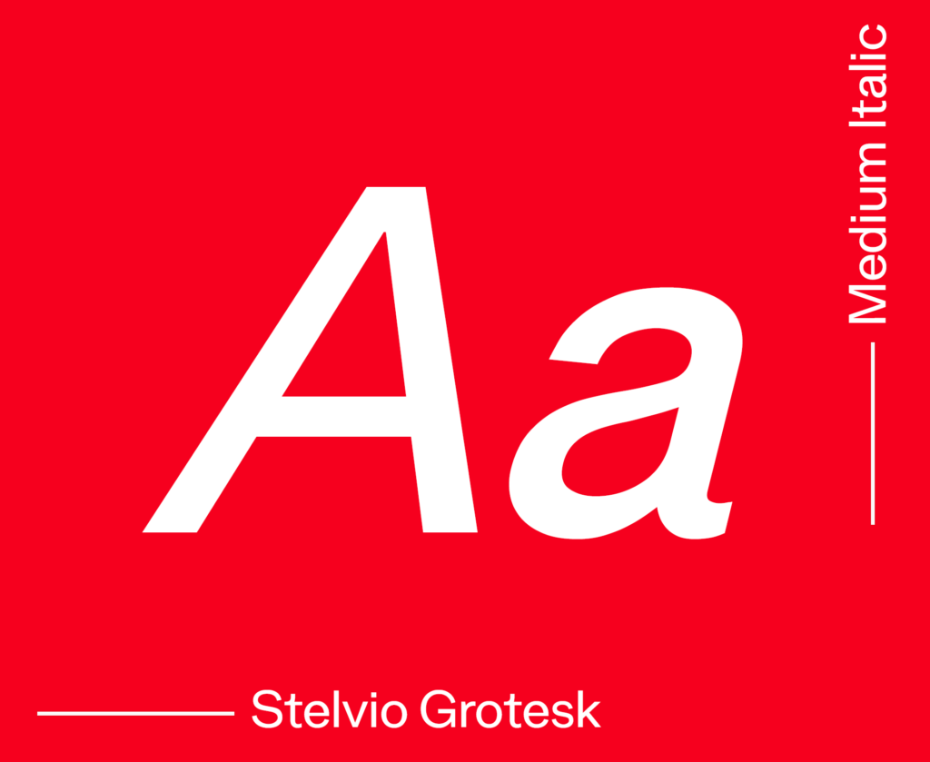 Stelvio Medium Italic