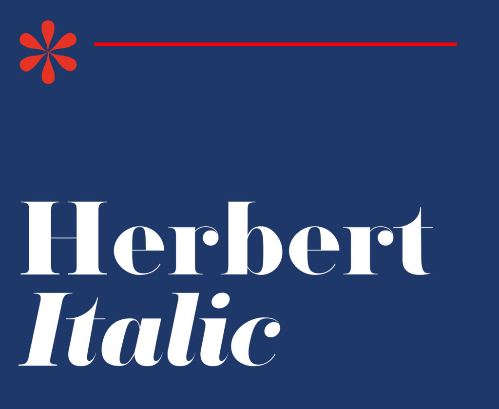 Herbert Typeface Italic