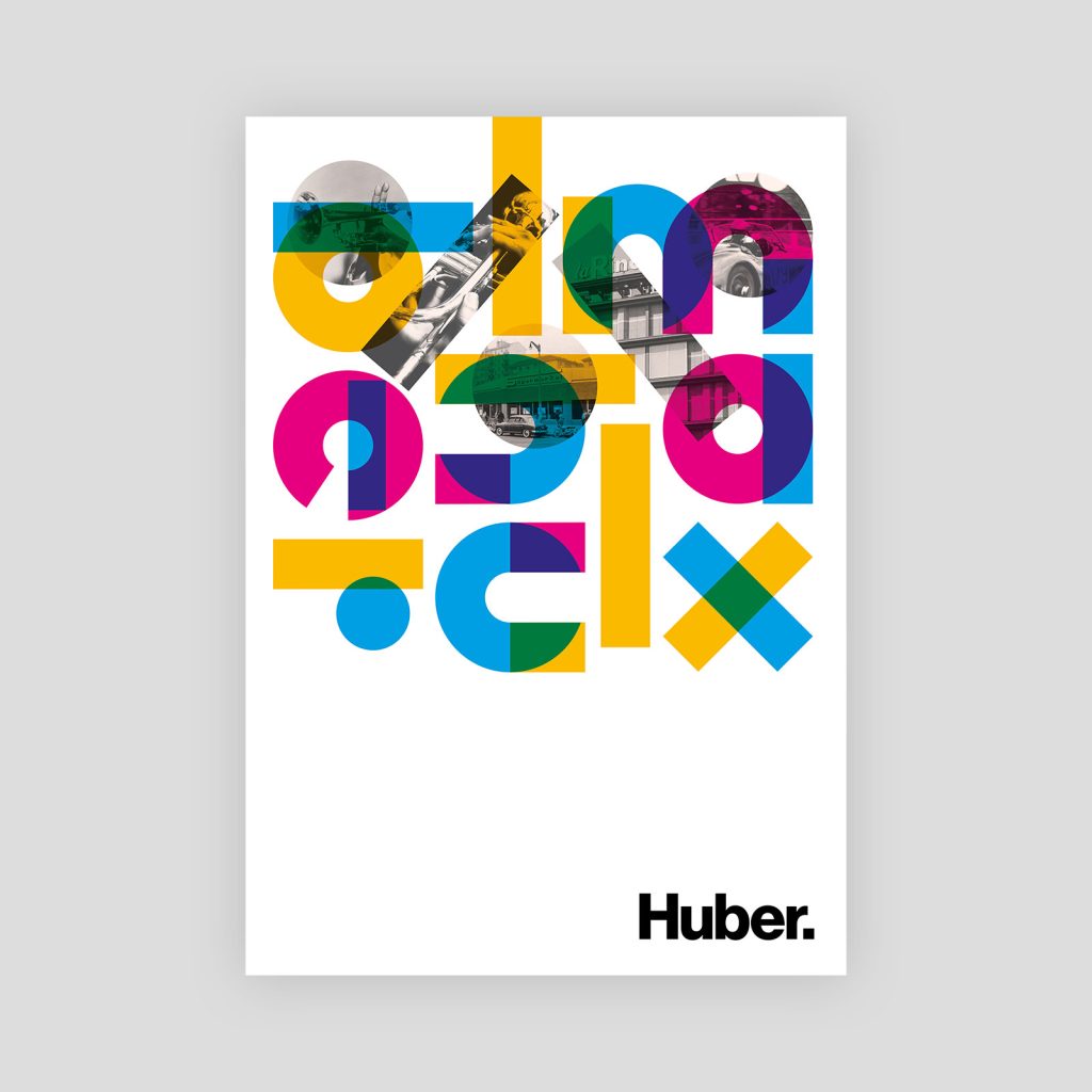 Huber Alphabet Promo Poster - by Studio K95