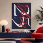 Poster Reefs 25% by Skill® in interno moderno e luminoso
